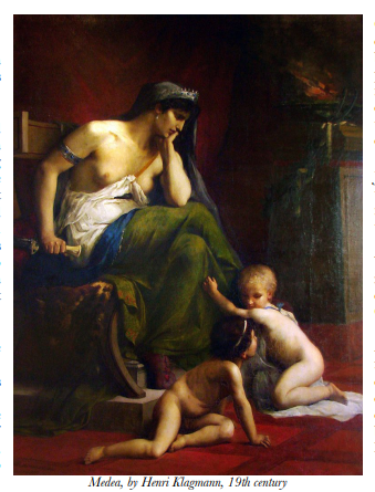 Medea, by Henri Klagmann, 19th century