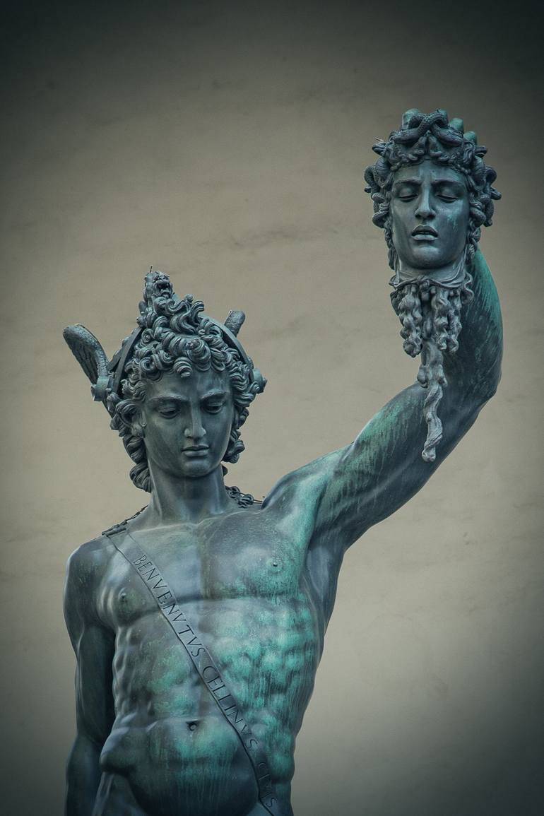 Perseus with the Head of Medusa is a bronze sculpture made by Benvenuto Cellini in the period 1545–1554.
