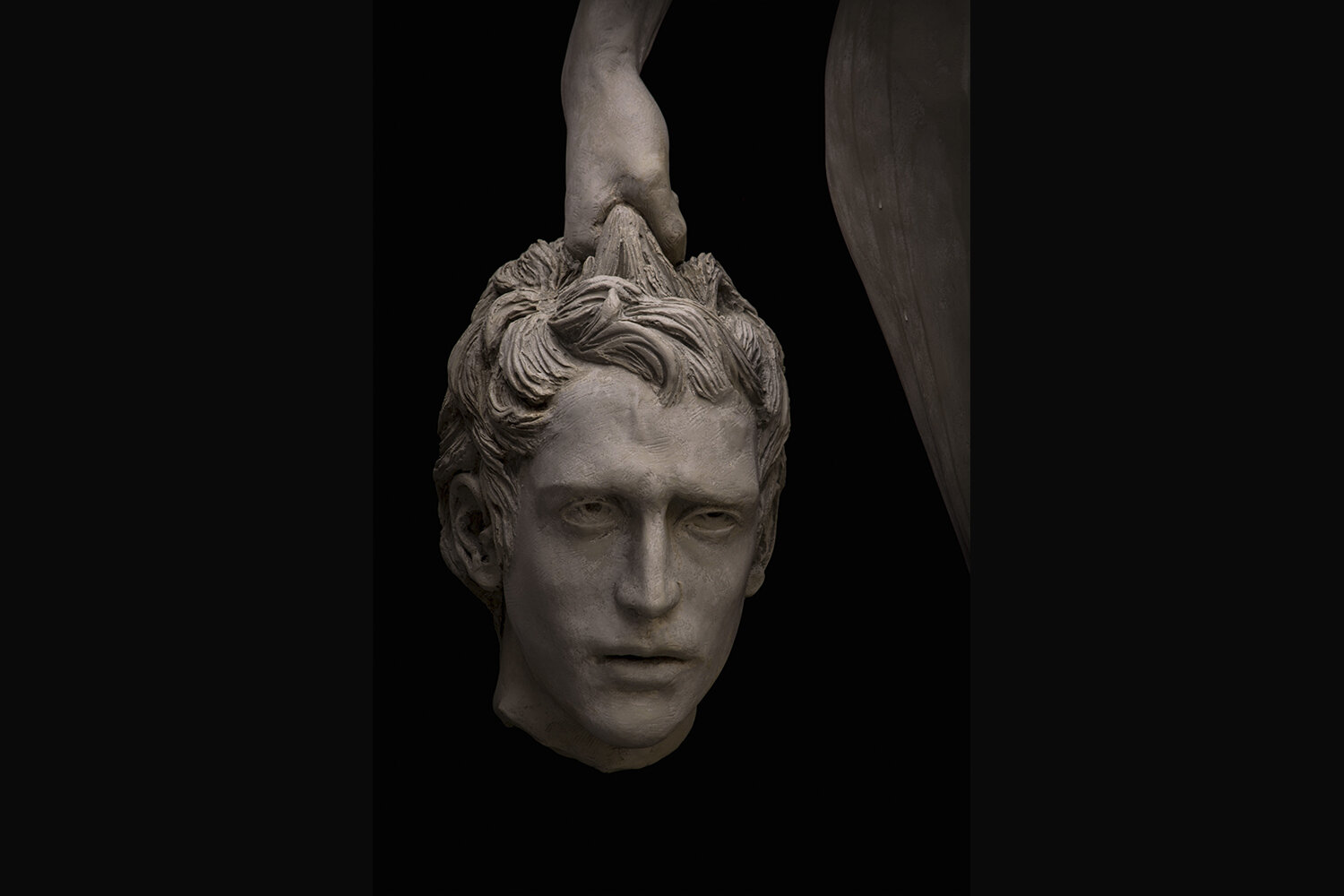 Medusa holding Perseus's head bronze cast by Luciano Garbati 2008